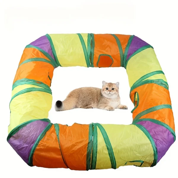 Large Cat Tunnel Set (4pcs) 🐱