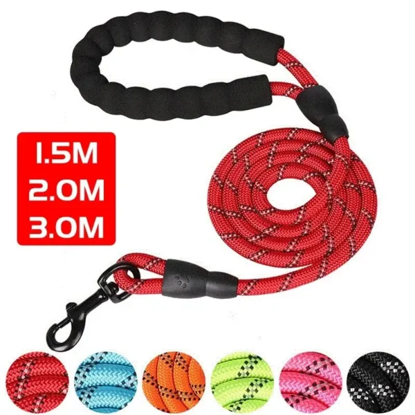 Reflective Padded Heavy Duty Dog Leash