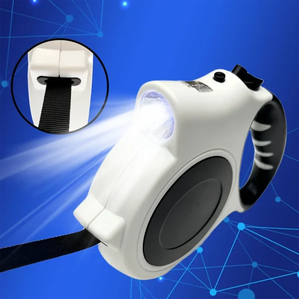 Illuminated Retractable Dog Leash 16ft