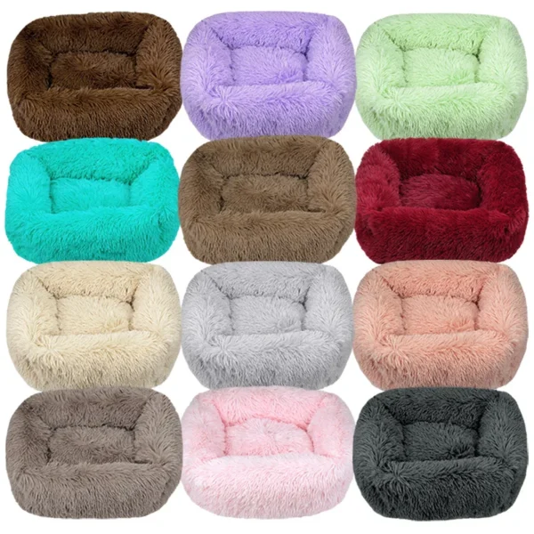 Soft Washable Plush Pet Bed
