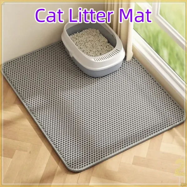 Waterproof Double-Layer Cat Litter Mat