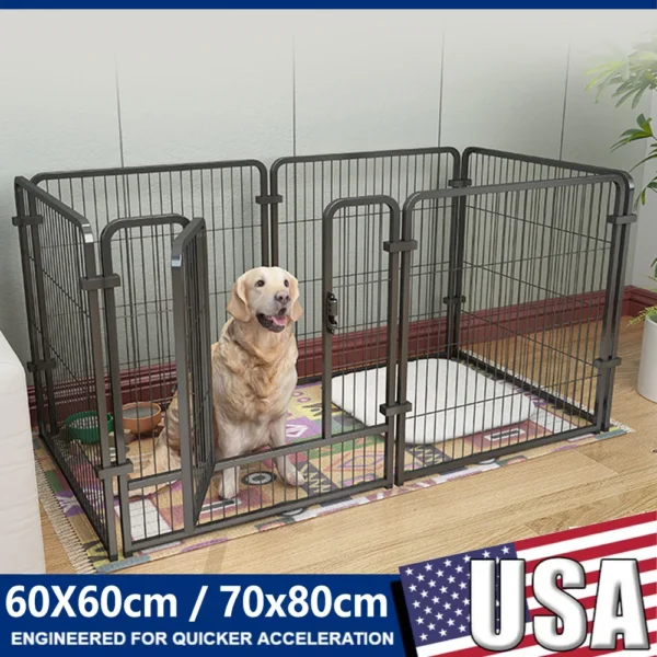 Foldable Dog Pen Fence