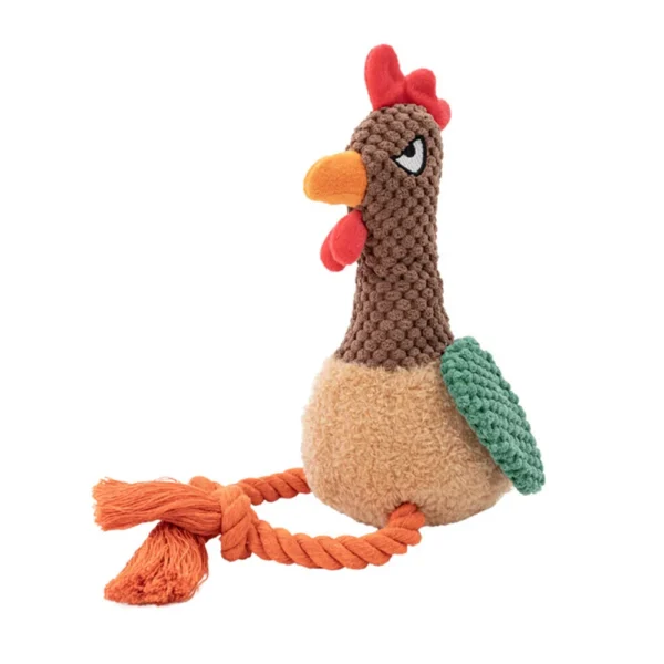 Chicken Dog Squeak Toy