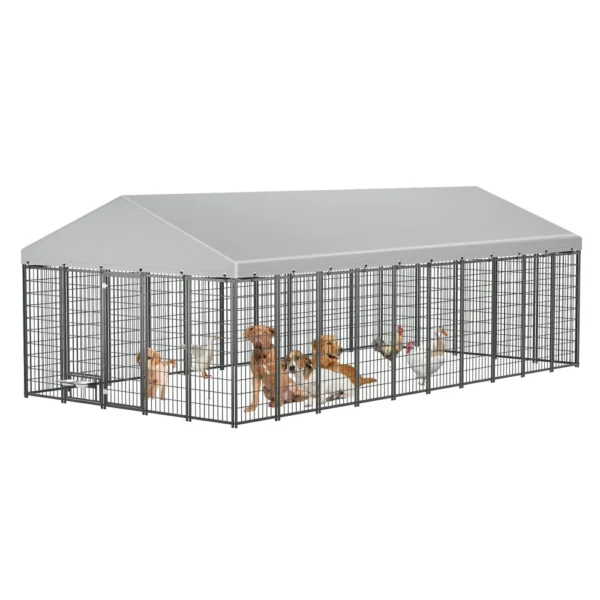 Large Outdoor Dog Kennel Enclosure