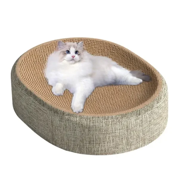 2-in-1 Cat Scratcher Bed
