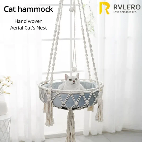 Rope Cat Hammock Bed